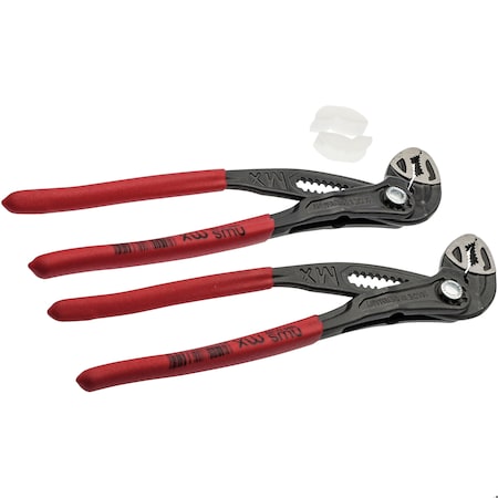 Nws Water Pump Plier Maxi MX 3 PC Set 2 count 10 in. w/Plastic Jaws 783